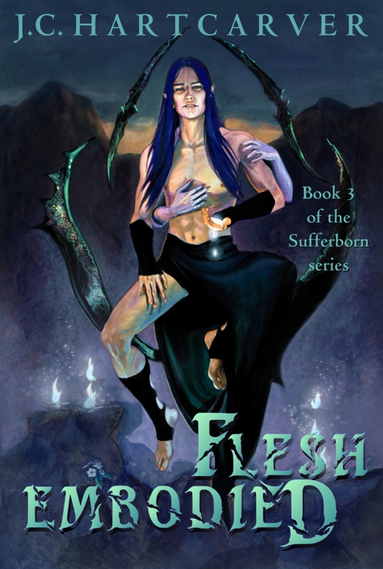 Flesh Embodied dark fantasy book cover